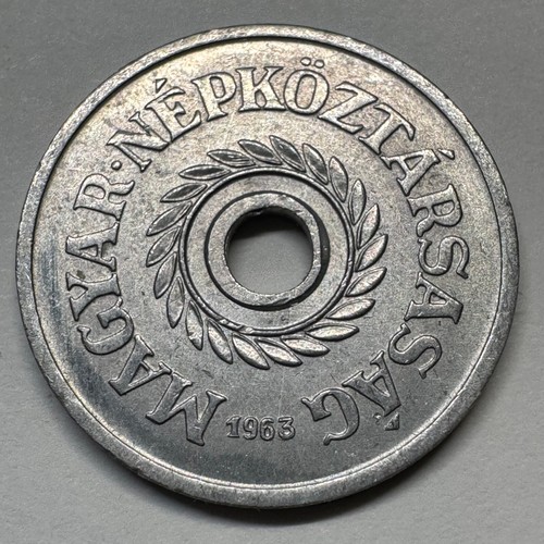 1963 Hungary 2 Filler - Coin #C-015 - Picture 1 of 2