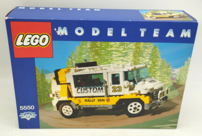 LEGO 5550 Custom Rally Van MIB NEW NEW Truck Model Team 90s Vintage RARE 5571