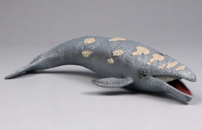 Gray Whale Sea Animal Toy PVC Action Figure Doll Kids Toys Party