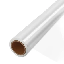 100' Long X 17.5” Wide Clear Cellophane Wrap Roll - 3 Mil Thicker Cellophane ...