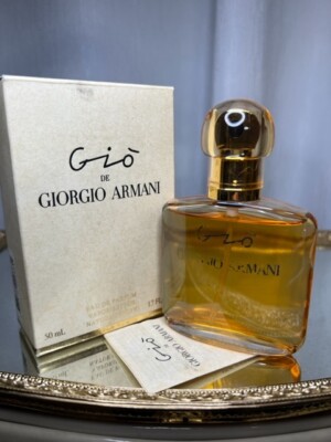 Giorgio Armani GIO edp 50 ml. Rare, vintage. Sealed bottle | eBay