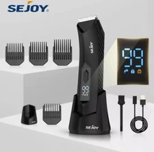 SEJOY Professional Hair Clippers Beard/Pubic Trimmer Cordless