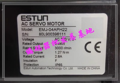 1pcs new  EMJ-04APH22  ESTUN 3000 400W no box #A6-27