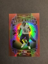 2021 Panini Legacy Under the Lights AJ Brown Ruby Holo Prizm SP #13/50