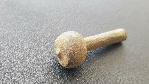 Superb very rare Celtic bronze Phallic pin head. A must read description. L141p