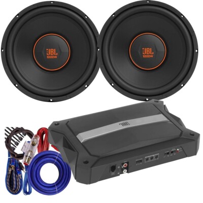 2X JBL 12