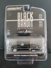 Greenlight Black Bandit Series 27 Buick Roadmaster Convertible Chase1949 Diecast