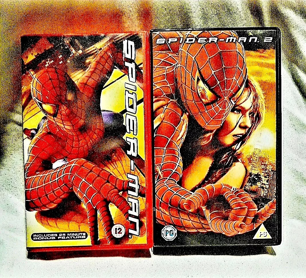 Spider-Man (2002) | VHS | Collection | Movie | Film | Spider-Man |  Spider-Man 2