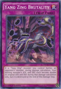 Yang Zing Bruality - NECH-EN075 - Common - 1st Edition x3 - Near Mint