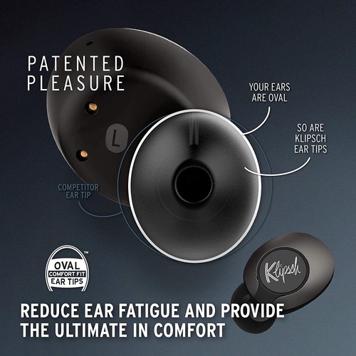 Klipsch KC5 II True Wireless Earphones with Premium Charging Case 743878046199 | eBay