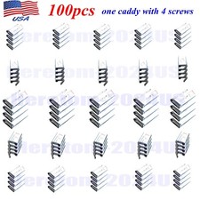 100x For Dell DXD9H 2.5" Gen14 Hot Swap HDD Tray Caddy R640 R740 R440 R940 R840