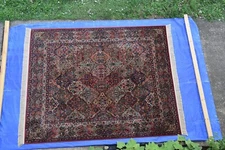 KARASTAN RUG 700 Series 717 Multi Color Panel Kirman 8.8x10.6 Very Nice KR8810
