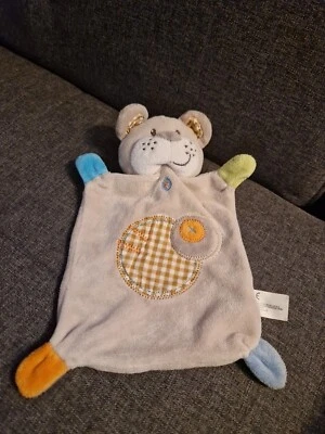 KEINE ANGABE Nicotoy Bär Schnuffeltuch Schmusetuch Kuscheltuch Hund Beige Braun Comforter #19