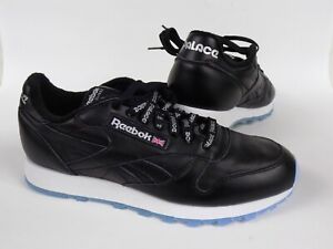 palace x reebok black