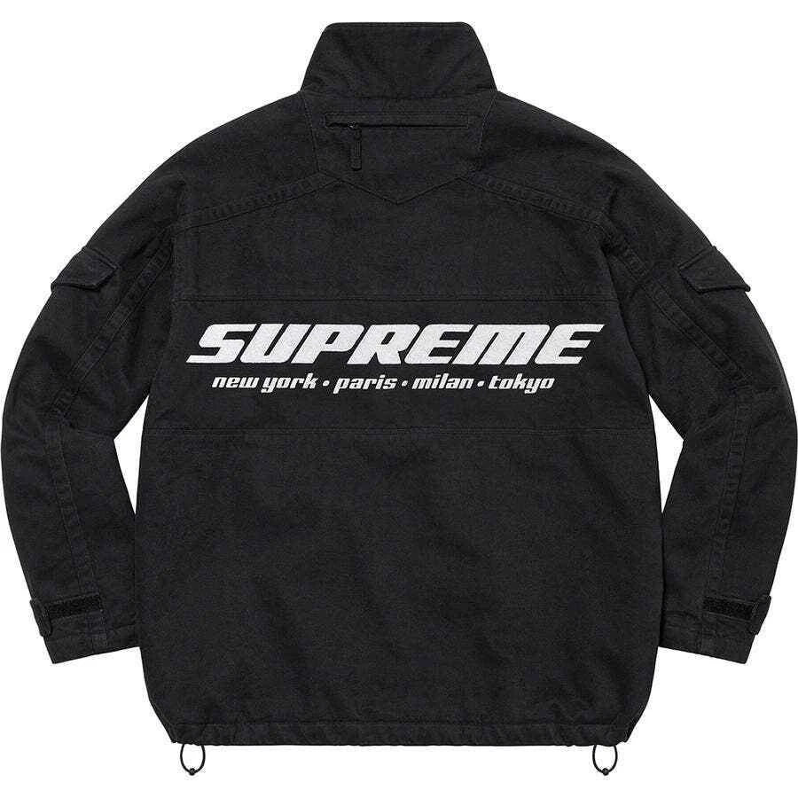 Supreme Brushed Twill Zip Jacket