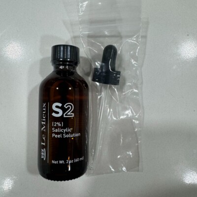 Le Mieux 2% Salicylic Peel Solution Pro Size 2 fl.oz 60ml New with Tube
