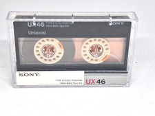 Sony UX 46 Japan nastro audiocassetta vuoto NUOVO