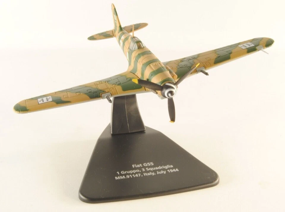 HERPA AC112 Aereo modello militare FIAT G55 centauro 1944 die-cast 1:72 - Immagine 2 di 4