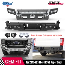 2017-2025 Front Rear Bumper fit Ford F-250 F350 F450 Super Duty Powder Coated