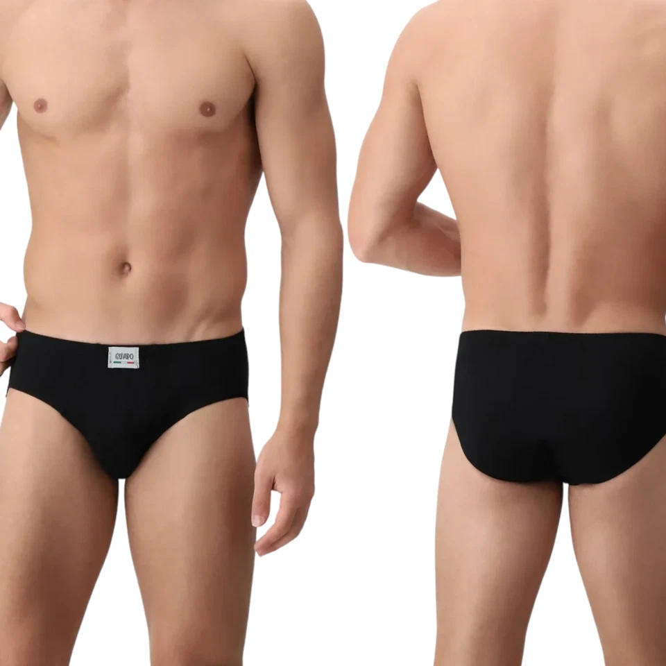 Slip uomo bianco 100% cotone 6 PEZZI mutande made in Italy Le Form taglie S-5XL - Immagine 4 di 4