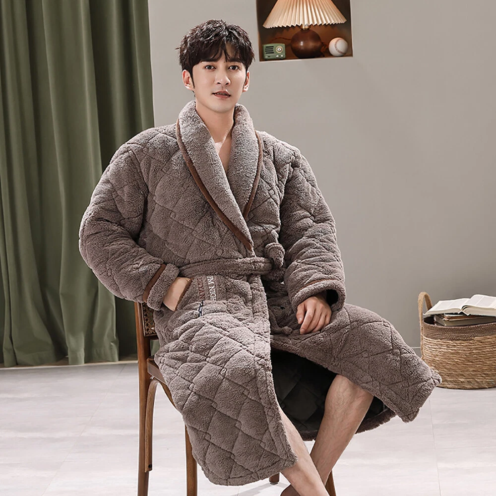 Men's gown for winter sale