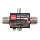 Coaxial Lightning Outdoor Antenna Surge Protector UHF Female to Female Connector