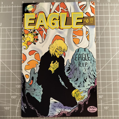 Eagle 6 1987 Crystal comics 1st published Adam Hughes art!