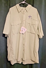 Guy Harvey Men XXXL Pastel Green Fishing Shirt Embroidered AFTCO