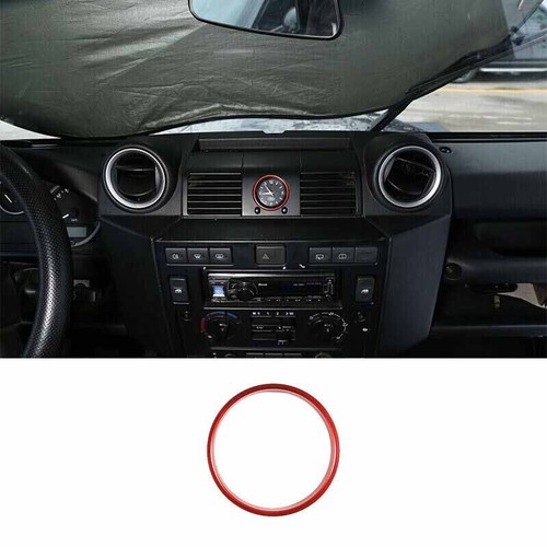 Red Aluminum For Defender 1PCS 2008-2017 2018 Central Console Clock ...