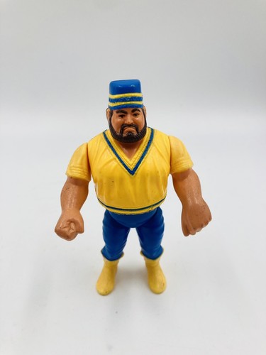 Akeem WWF Hasbro Wrestling 1990 loose Series 1...