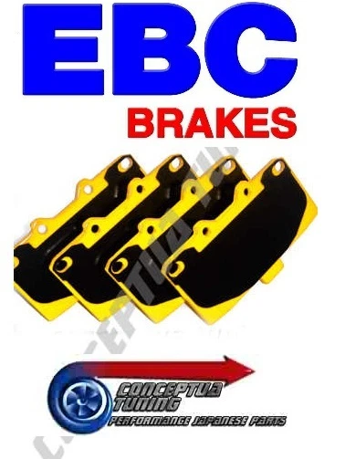 EBC Yellowstuff Vorderbremsbeläge DP41200R - Für Nissan R33 GTST Skyline RB25DET - Bild 1 von 1