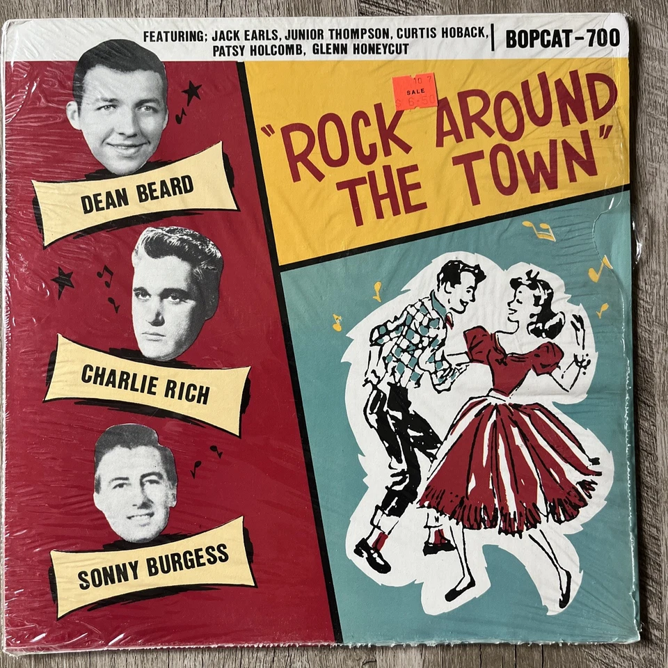 Rock Around The Town OBSCURE BOPCAT 700 Rockabilly Unofficial Release IMPORT NM - Image 2 of 4