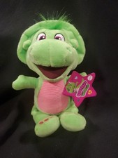 Barney's World Baby Bop Dinosaur Plush Barney Friend 8  Fisher Price - NWT 