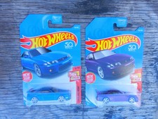Hot Wheels 46 Then Now 18 Nissan Blue Skyline Gt-r R33 193 Purple Gt-r R33