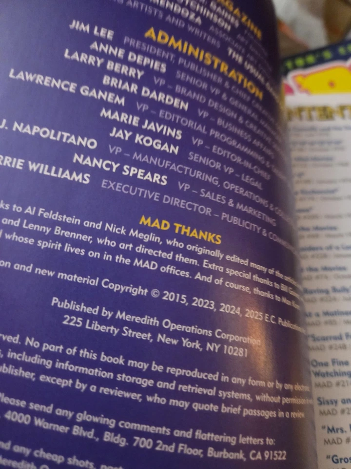 Mad Magazine Special Collectors Edition MAD Spoofs Movie Classics - Image 4 of 4