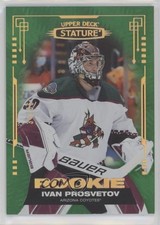 2021-22 Upper Deck Stature Rookies Green Photo Variant 34/66 Ivan Prosvetov 0b1f