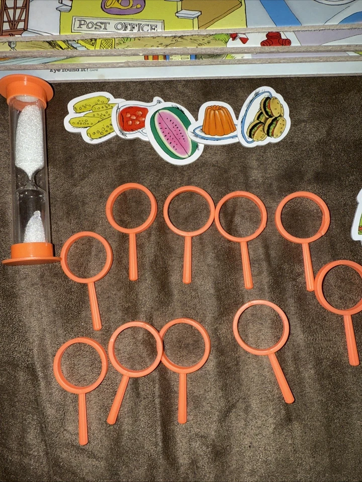 Richard Scarry's Busytown ¡OJO LO ENCONTRÓ! Juego de Mesa Objetos Ocultos LEER Foto 2 de 4