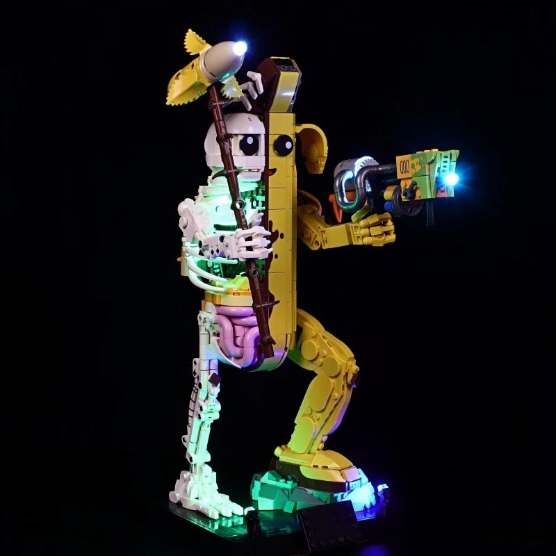 Juego de luces LED para LEGO 77072 Fortnite Peely Bone hágalo usted mismo lámpara decorativa (sin modelo) ﻿ Foto 2 de 4