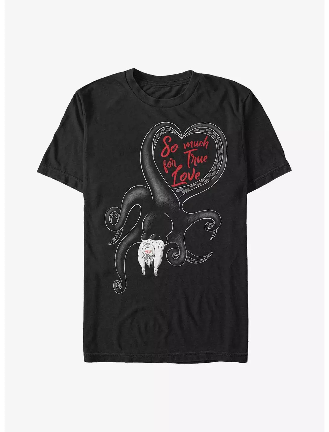Camiseta Disney Villains Ursula No True Love Talla S - 5XL Regalo para Amigos
