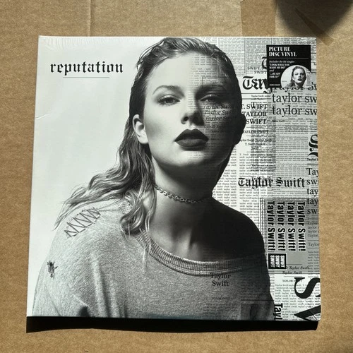 Taylor Swift Reputation Picture Disc 2 Vinyl LP New Sealed