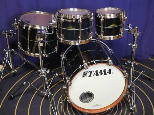 Tama Starclassic Bubinga Omni-Tune, Black 18x16, 8x7, 10x9, 14x11 