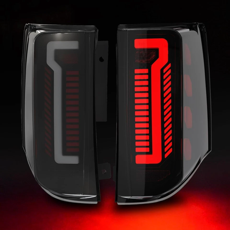 PAIR Sequential LED Tail Lights for 2011-2020 Dodge Grand Caravan Dynamic LH/RH  - Image 3 of 4