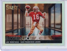Joe Montana Alter Ego: Case Hit! 2024 Panini Select Football. SF Niners HOF QB!
