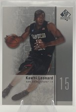 2011-12 SP Authentic Kawhi Leonard #27 Rookie NBA Basketball Card Clippers Spurs. rookie card picture