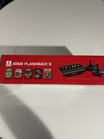Atari Flashback 8 Classic Game Console 105 Built In Games in Box Tested