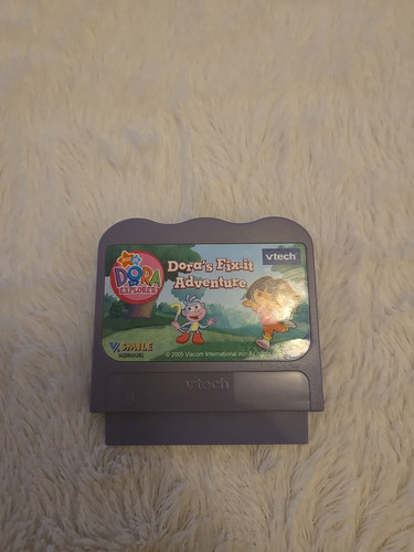 VTech V.Smile DORA’S FIX-IT ADVENTURE Game Cartridge Dora The Explorer - Tested! - Picture 1 of 2
