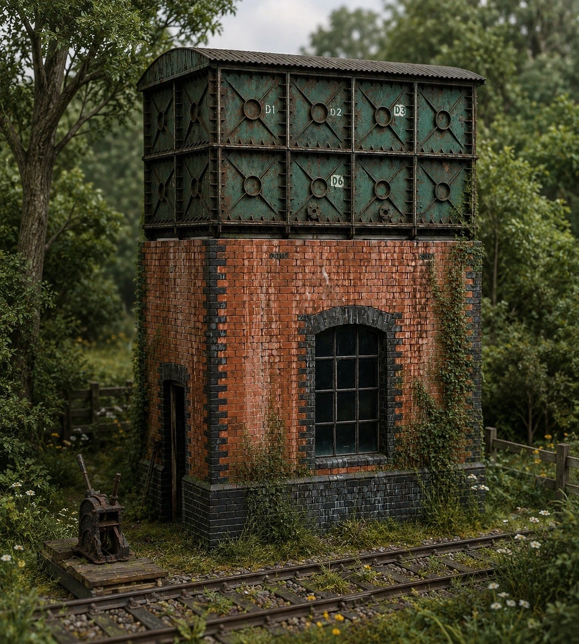 Water Tower – Model Railway Scenery OO Gauge