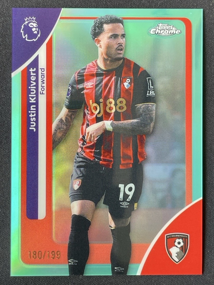 カーナビ salah 2025-26 Topps Chrome Premier League - Mohamed Salah #118 Aqua