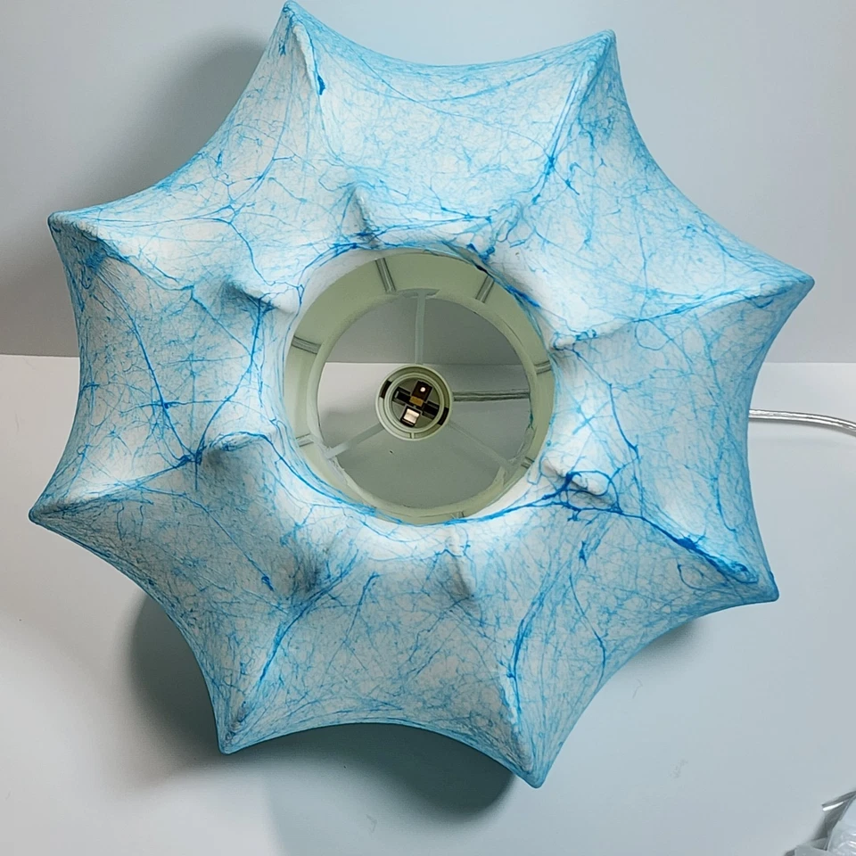 Silk Cloud Coastal Chandelier Beach Style White Pendant Light 15" - Image 3 of 4