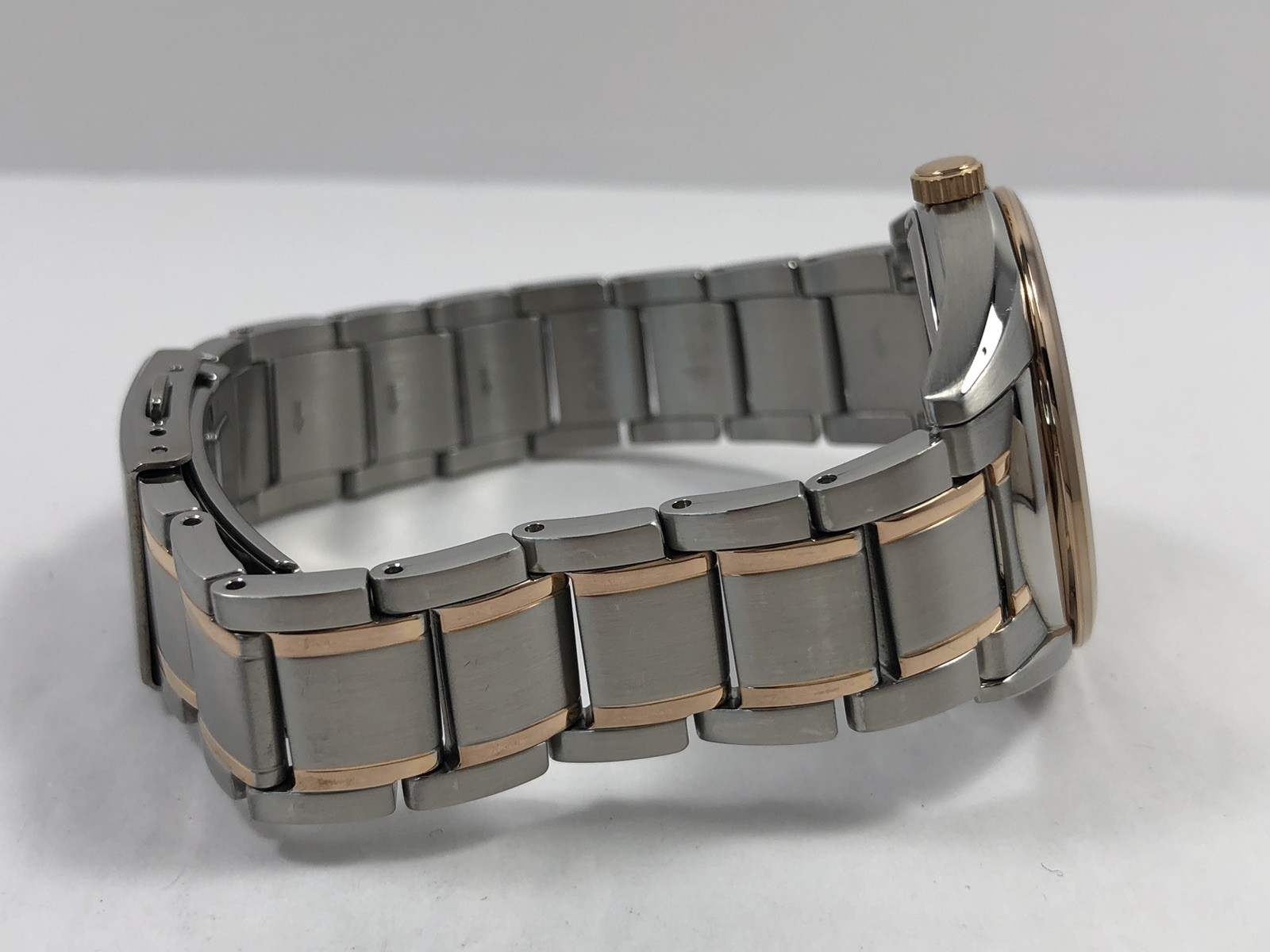 Seiko Essentials Quartz Silver Dial Two Tone Stai… - image 11